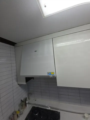 새로 교체된 주방 후드